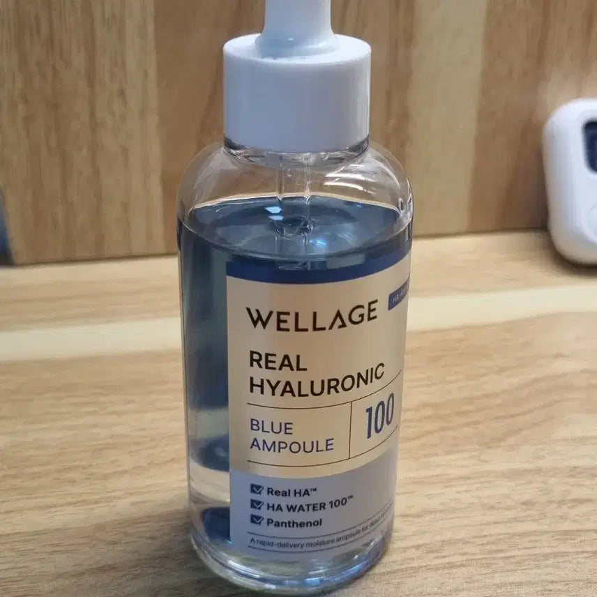 [BUNJANG] Wellage Real Hyaluronic Blue 100 Ampoule 75ml / 웰라쥬 리얼히알루로닉블루100앰플 75ml