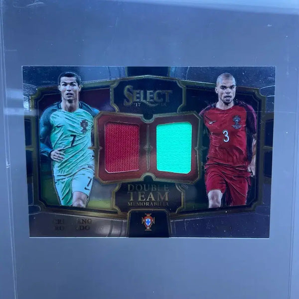 [BUNJANG] Panini Select Cristiano Ronaldo & Pepe Dual Patch Card / 파니니 호날두 & 페페 듀얼 패치 카드