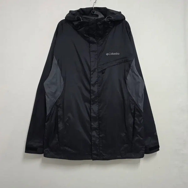 [BUNJANG] Columbia L Charcoal Color Block Gore-Tex Windbreaker / L 컬럼비아 차콜 배색 고프코어 바람막이