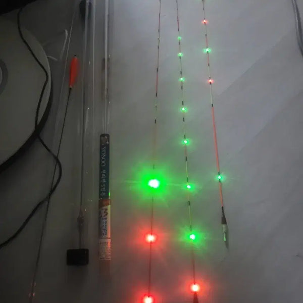 [BUNJANG] Fishing Floats Set (4 LED Electronic, 1 Top 90cm, 1 Top 40cm) / LED전자 장찌 4개 일괄 입니다 탑 5개