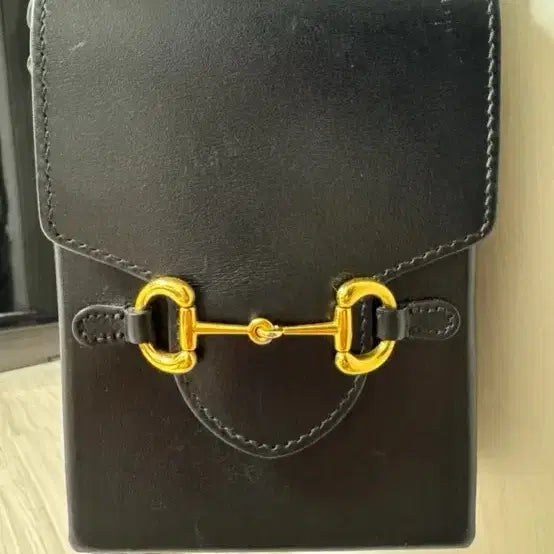 [BUNJANG] Gucci Horsebit Shoulder Bag Black / 구찌 홀스빗 숄더백 블랙