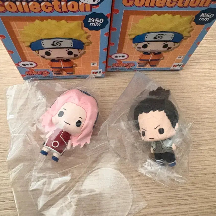[BUNJANG] Naruto Chokorin Sakura Shikamaru Set / 나루토 쵸코린 사쿠라 시카마루