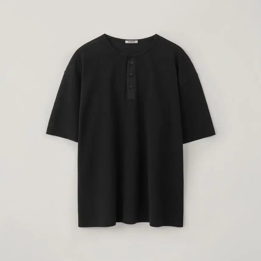 [BUNJANG] Blankroom Noble Henley Neck Half T-Shirt / (L)블랭크룸 노블 헨리넥 하프티
