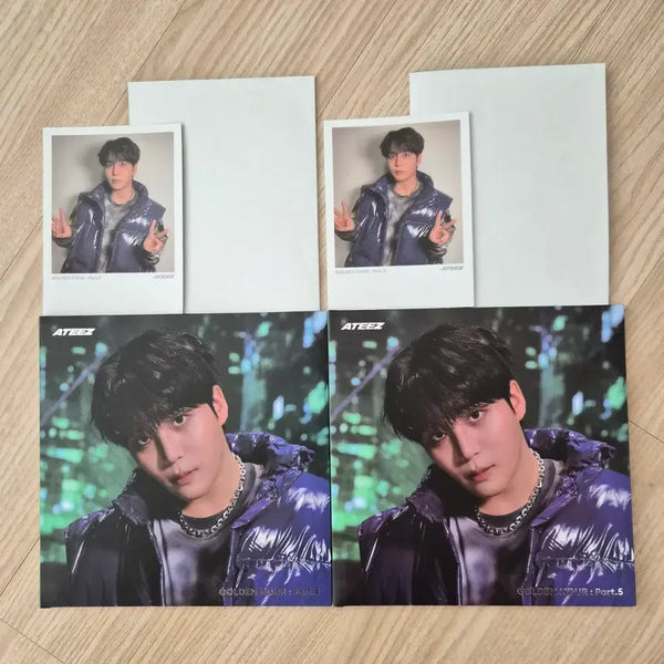 [BUNJANG] ATEEZ Jongho Golden Hour : Part. 5 Digipak (Unsealed, Photocard Excluded) / 에이티즈 종호 디지팩 개봉o포카x