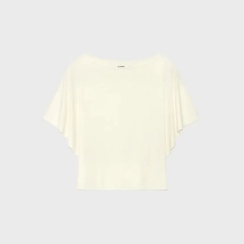 [BUNJANG] GLOWNY Core Half Tee Ivory / 글로니 core half tee (아이보리)