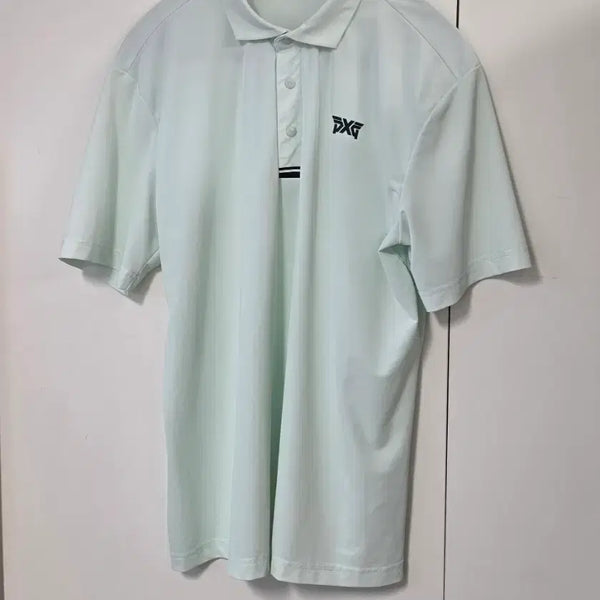 [BUNJANG] PXG Golf Wear Men's Short Sleeve Polo Shirt L (95-100) / PXG 골프웨어 반팔 카라티 L (95-100)