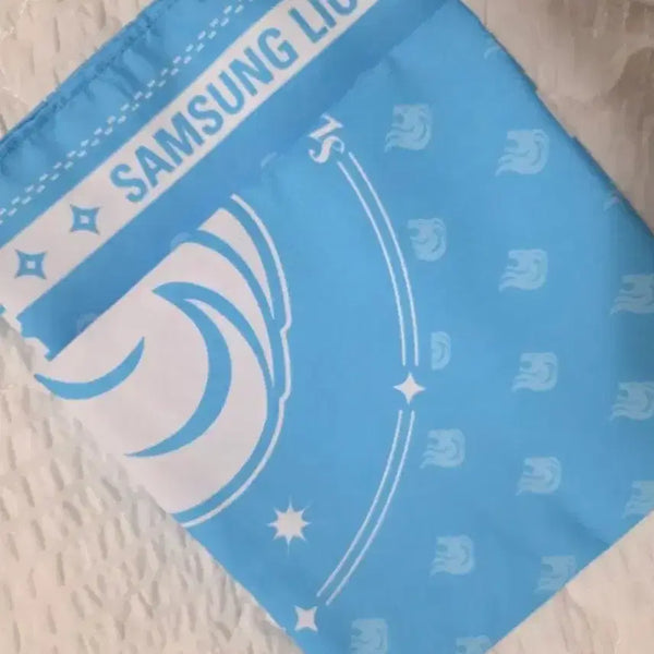 [BUNJANG] Samsung Lions Classic Series Sky Blue Bandana / 삼성라이온즈 클래식 시리즈 스카이블루 반다나