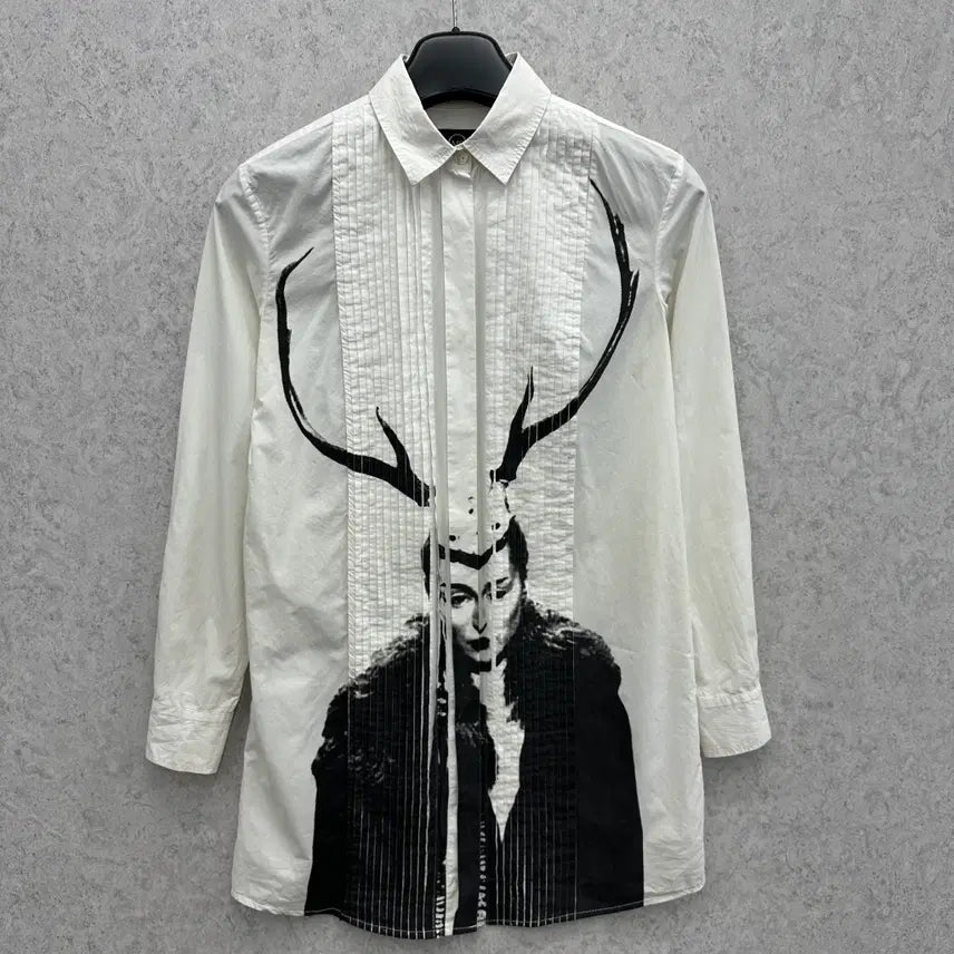 [BUNJANG] Alexander McQueen Women's Pleated Shirt Size 90/S / 90 알렉산더맥퀸 아카이브 여자 플리츠 셔츠