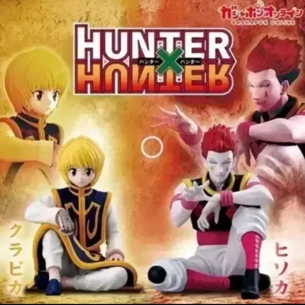 [BUNJANG] Hunter x Hunter Kurapika & Hisoka Suwarasetai Gacha Figures Bundle Set (Sealed) / 미개봉) 헌터헌터 크라피카 히소카 스와라세타이 가챠 일괄 판매