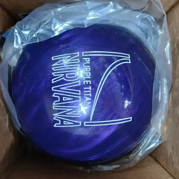 [BUNJANG] Brunswick Nirvana Purple Titan 15.3lb Certified Bowling Ball / 택배무료 15.3파운드 공인구 브런스윅 너바나 퍼플 타이탄 새볼링공