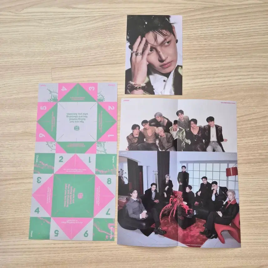 [BUNJANG] ATEEZ Golden Hour 5 Hongjoong Postcard Bundle Set / 에이티즈 골든아워5 앨범 구성품 홍중엽서 일괄
