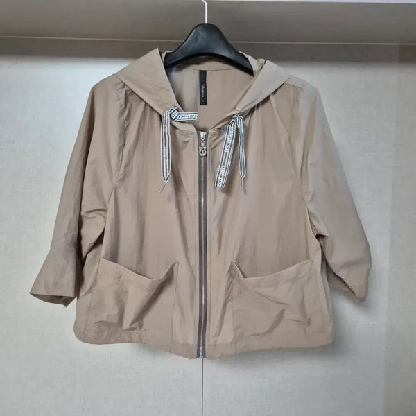 [BUNJANG] Shavon Women's Hooded Cropped Jacket / 66)shavon 국내고퀄 여성 바스락 후드 크롭 자켓