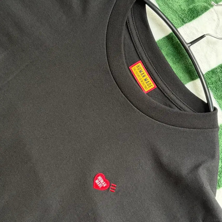 [BUNJANG] Human Made Short Sleeve T-Shirt Black / 휴먼메이드 반팔티 블랙