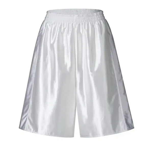 [BUNJANG] Shining Koi Sei O White Pants Shorts / 샤이닝 코이세이오 화이트 팬츠 반바지