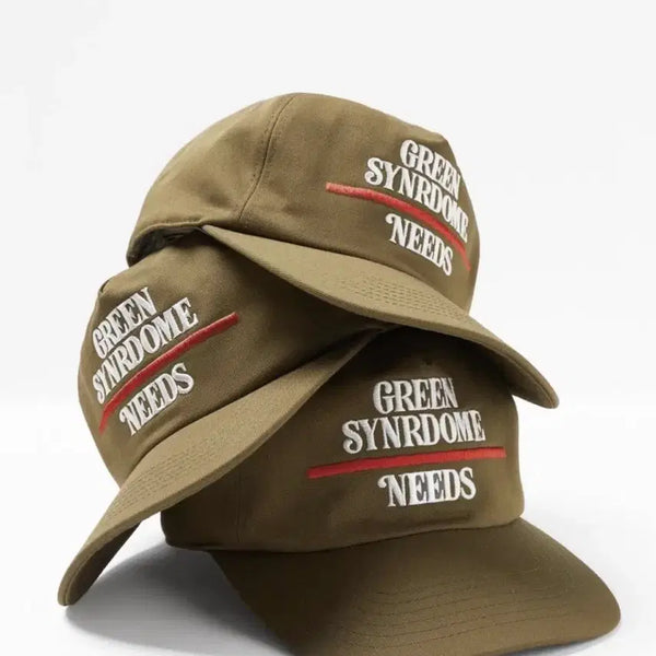 [BUNJANG] Green Syndrome Cap Hat Brown / 그린신드롬 모자 캡 대두 모자 브라운