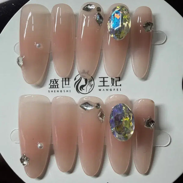 [BUNJANG] Nail Tips - Size M (Set of 48) / 네일팁 판매 길이 3 사이즈 M (48)