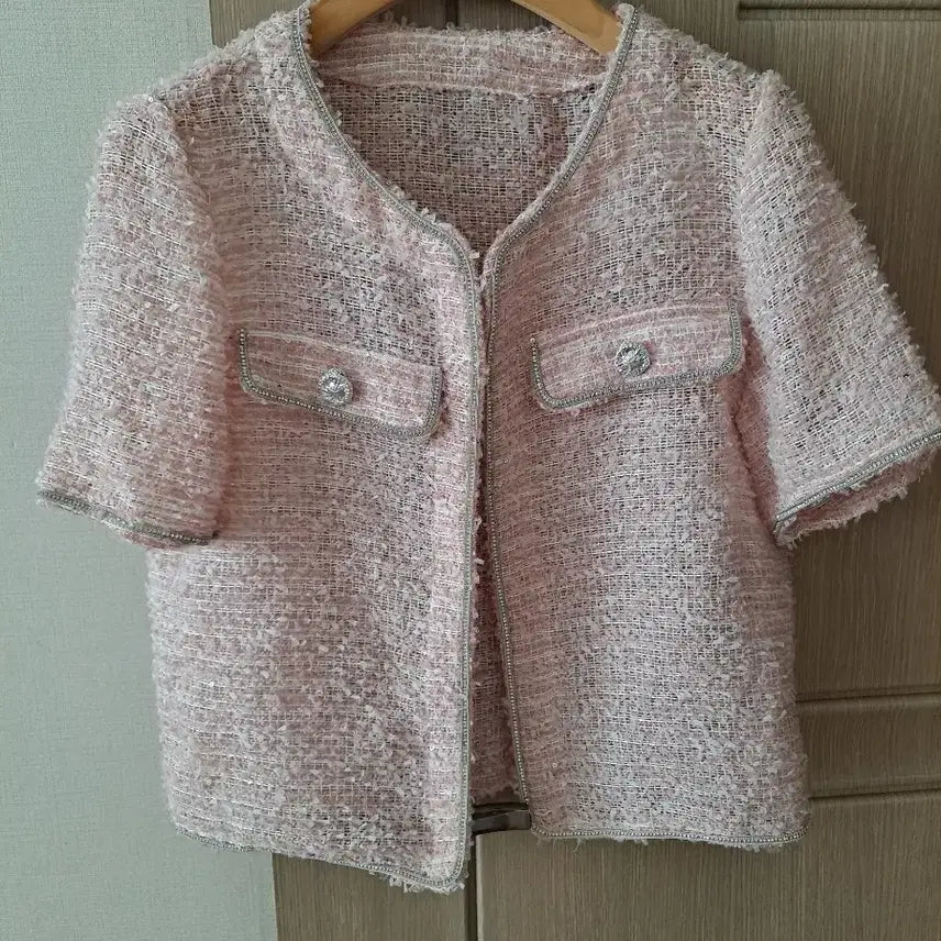 [BUNJANG] Vintage Cropped Jacket / 부클 자켓