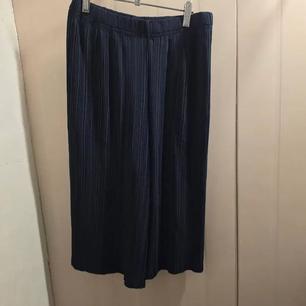 [BUNJANG] 26-inch Pleats Me Shorts Navy / 26인치 플리츠미 반바지 네이비