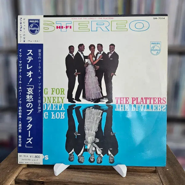 [BUNJANG] The Platters Song For The Lonely LP (Japan Pressing) / (미국 두왑, R&B 보컬 그룹, 애수의 플래터즈 12곡) The Platters - Song For The Lonely LP