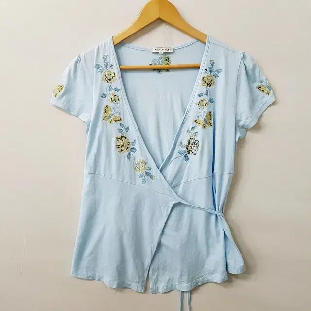 [BUNJANG] Laura Ashley Cotton Blend Robe / Laura Ashkey 랩 로브