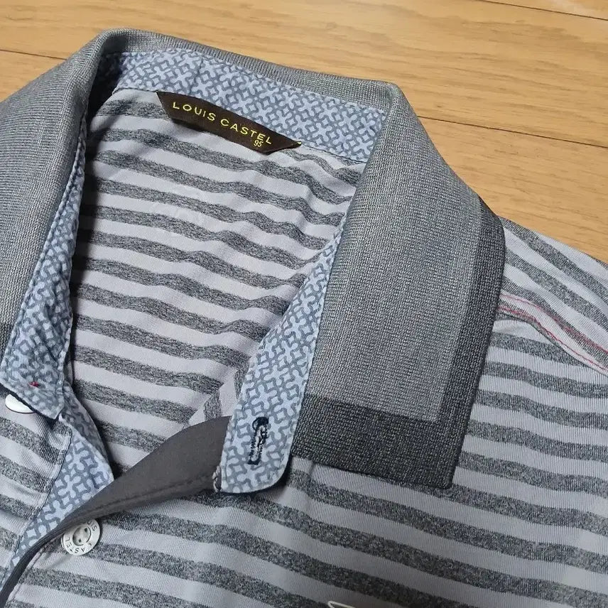 [BUNJANG] Louis Quatorze Grey Stripe Shirt 95 / 루이까또네 셔츠 그레이 스트라이프 95
