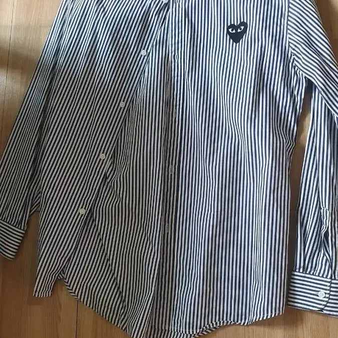 [BUNJANG] Comme des Garçons Striped Shirt L / 꼼데 스트라이프 셔츠 L