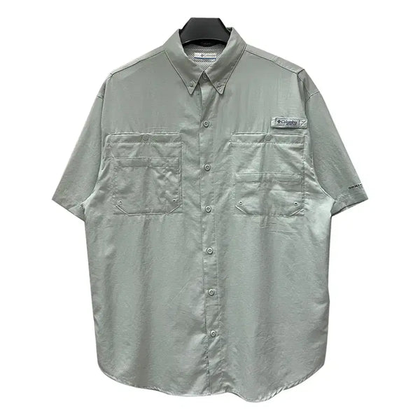 [BUNJANG] Columbia PFG Tamiami Short Sleeve Fishing Shirt / 컬럼비아 PFG 타미아미 반팔 피싱 셔츠 해외 M