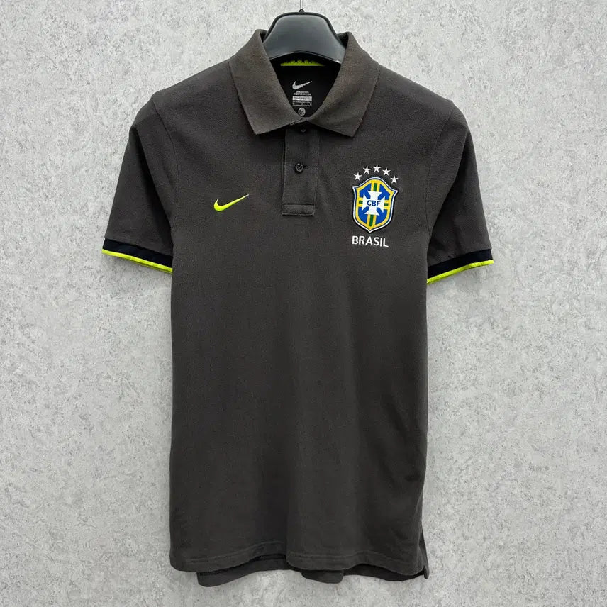 [BUNJANG] Nike Brazil Women's Collar T-Shirt / 95 나이키 브라질 여자 반팔 카라티