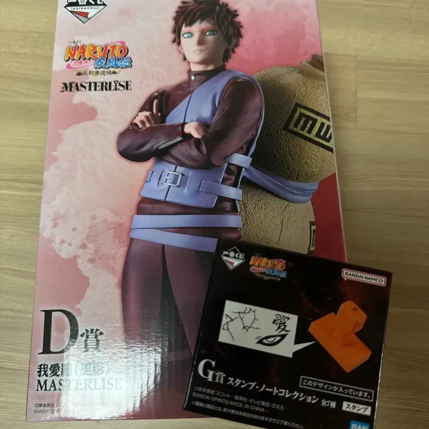 [BUNJANG] Naruto Kazekage Gaara MASTERLISE Figure (Sealed) / 미개봉)나루토 카제카게 가아라 피규어 MASTERLIS