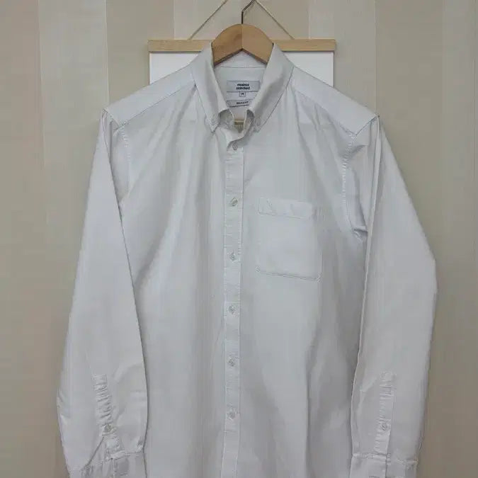 [BUNJANG] Musinsa Standard White Oxford Relaxed Fit Shirt / 무신사 스탠다드 화이트 옥스포드 셔츠 릴렉스핏