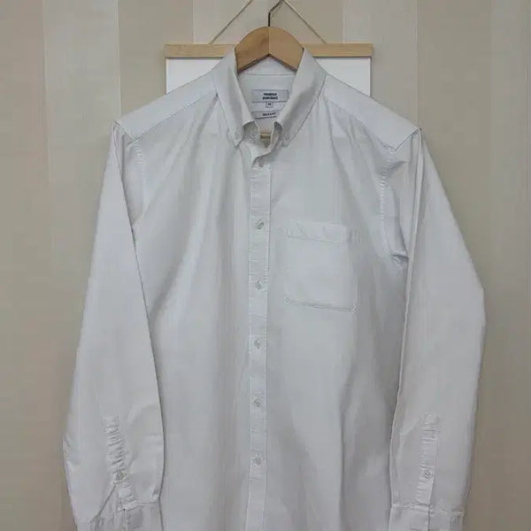 [BUNJANG] Musinsa Standard White Oxford Relaxed Fit Shirt / 무신사 스탠다드 화이트 옥스포드 셔츠 릴렉스핏