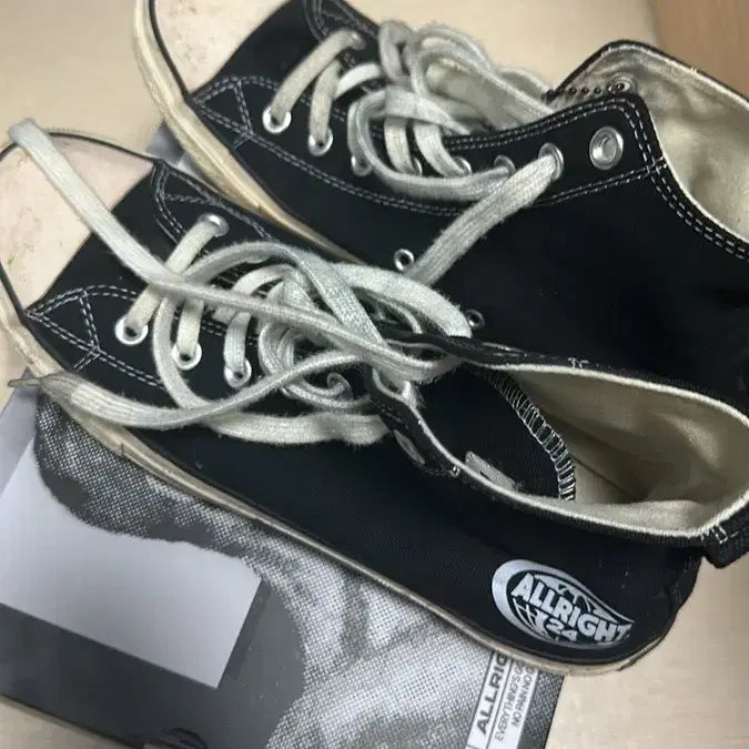 [BUNJANG] Olait24 High-Top Sneakers / 올라잇24 하이탑 스니커즈