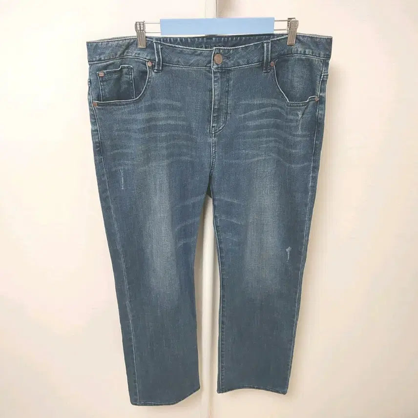 [BUNJANG] Guess Men's Stretch Denim Pants (Autumn/Winter) / [39] 추동용 게스 남성 스판 청바지 금속 삼각 데님팬츠