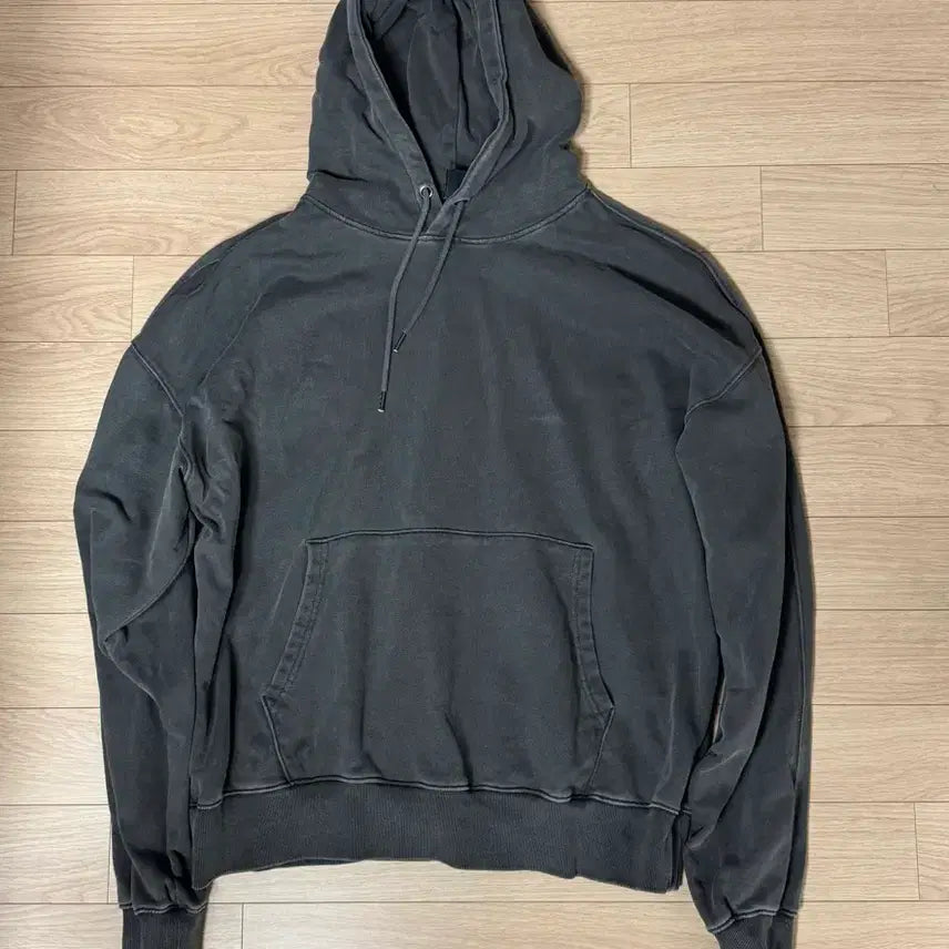 [BUNJANG] Prizmworks Washed Hoodie Charcoal XL / (XL) 프리즘웍스 후드티 차콜