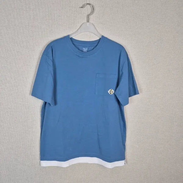 [BUNJANG] TOPTEN Blue Layered T-Shirt (Kids 170) / (#170/55,66추천)탑텐 블루 레이어드 티셔츠