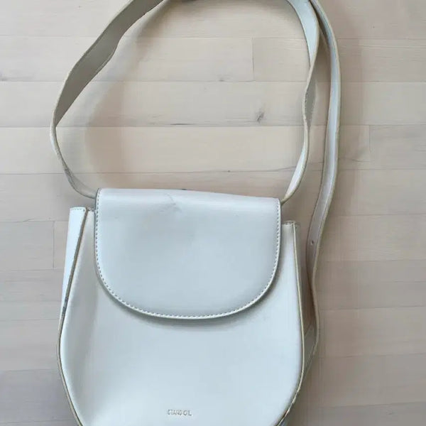 [BUNJANG] Stand Oil Leather Crossbody Bag / 스탠드오일 가방 크로스백