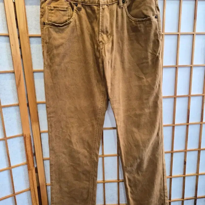 [BUNJANG] Lacoste Spandex Cotton Pants Size 32 / 라코스테  스판기 바지 32정도