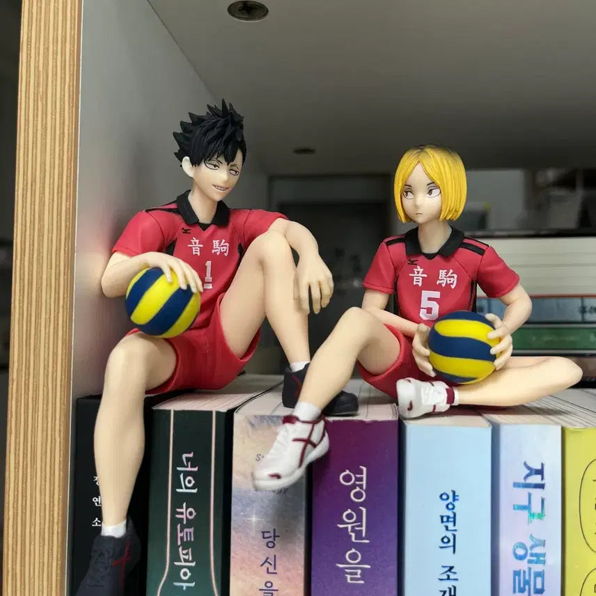 [BUNJANG] Haikyuu!! Kuroo Tetsuro & Kozume Kenma Noodle Stopper Figure Bundle Set / 하이큐 쿠로오 켄마 누들스토퍼 일괄