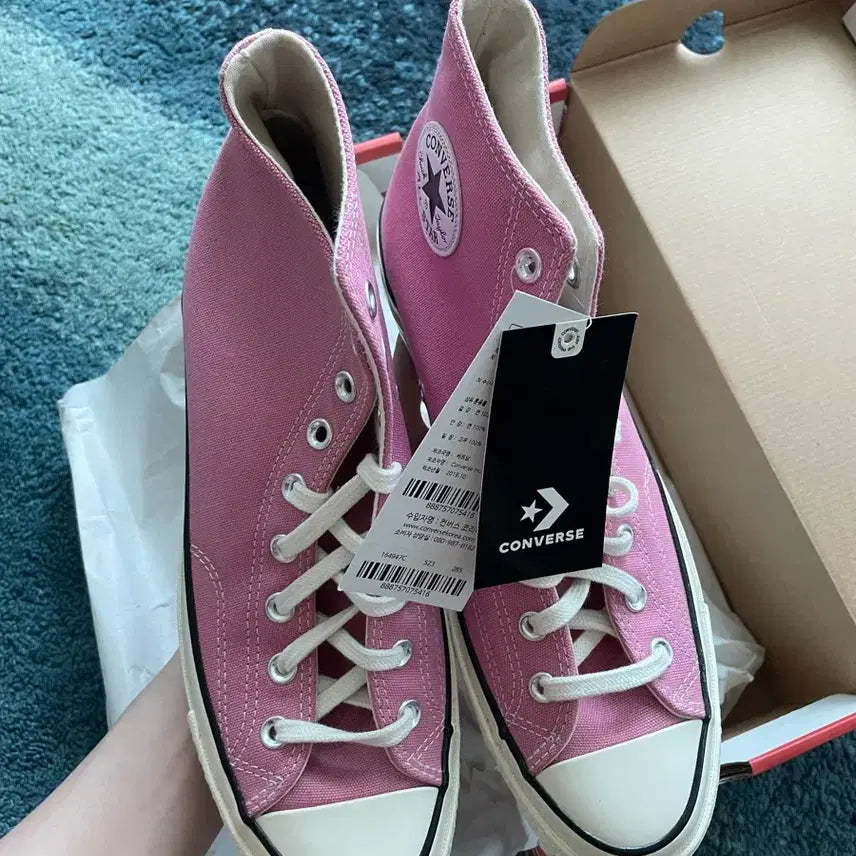 [BUNJANG] Converse Chuck 70 High Pink (280) / 컨버스 척 70 하이 핑크 280 팝니다