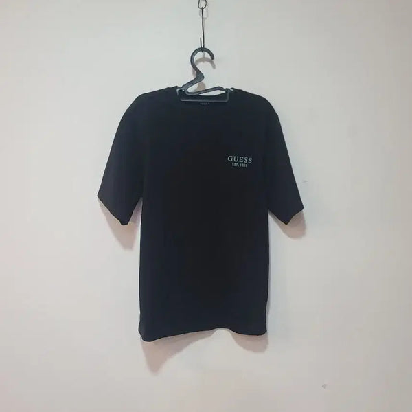 [BUNJANG] Guess Black Short-Sleeve T-Shirt / 게스 반팔 티셔츠 블랙
