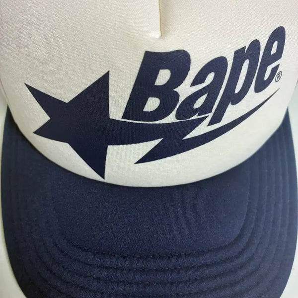 [BUNJANG] BAPE Star Mesh Cap Navy / 베이프 bape 스타 메쉬 캡 볼캡 네이비