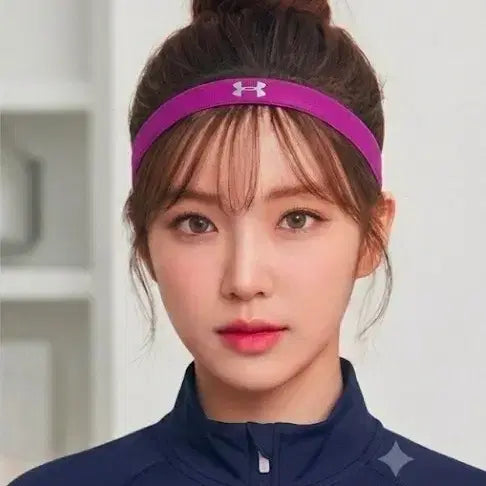 [BUNJANG] Under Armour Slim Sports Headband Magenta / 언더아머 스포츠 헤어밴드 헤드밴드 국내희귀(마젠타)미착용