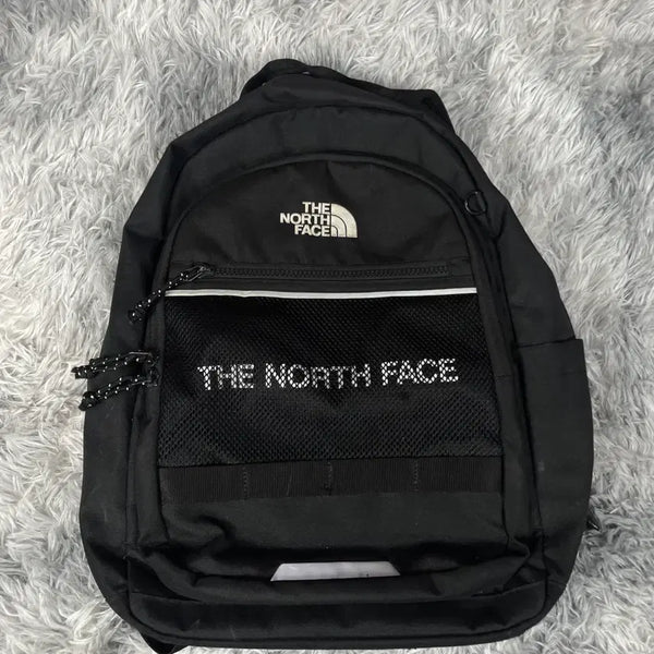 [BUNJANG] The North Face Detail Mesh Pocket Lightning Tech Backpack Black / 노스페이스 디테일 매쉬 포켓 라이트닝 테크 백팩 블랙 5390