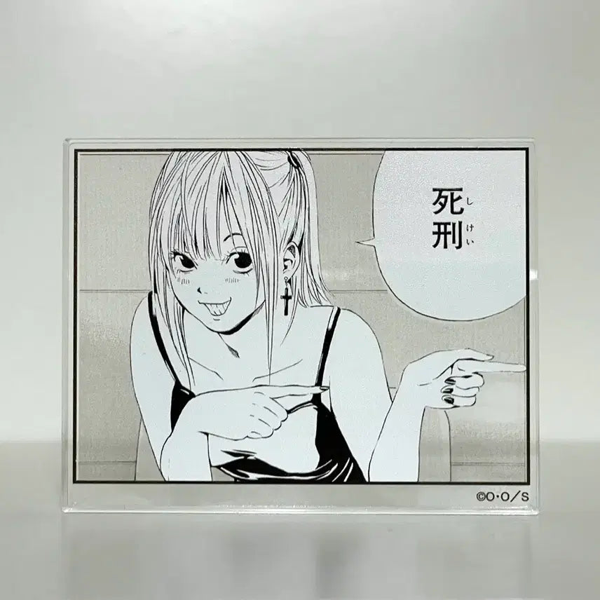 [BUNJANG] Death Note Misa Amane Acrylic Block / 데스노트 미사 아크릴 블럭