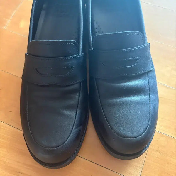 [BUNJANG] Josette Morgan Black Leather Loafers Size 265 / [265]조셉트 모건 블랙