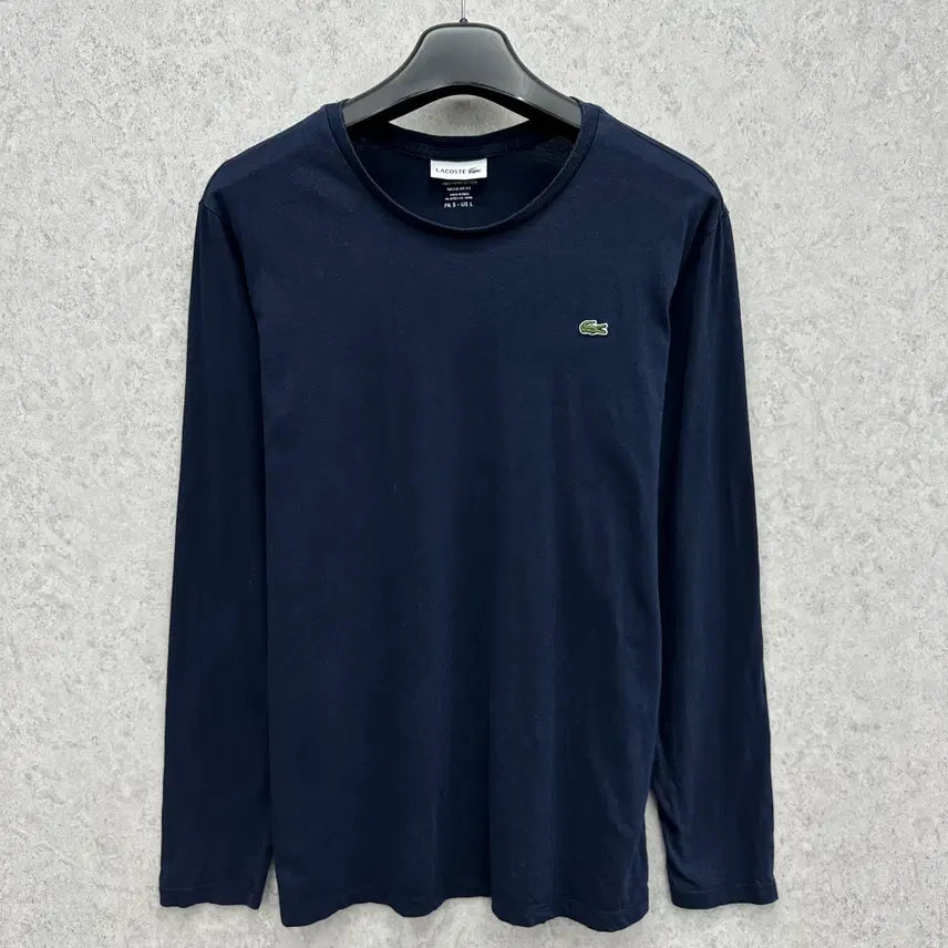 [BUNJANG] Lacoste Men's Long Sleeve T-Shirt Size 100 / 100 라코스테 남자 롱슬리브 긴팔 티셔츠