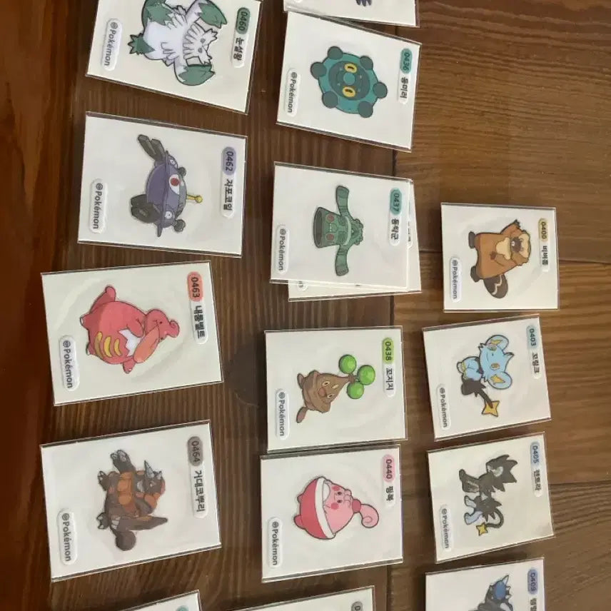 [BUNJANG] Pokemon Sticker Collection / 포켓몬 띠부씰