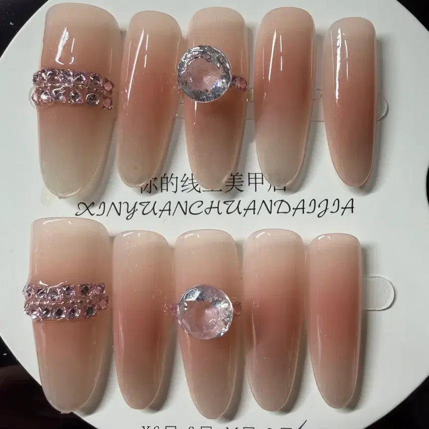 [BUNJANG] Nail Tips - Size L (Set of 3) / 네일팁 판매 길이 3 사이즈 L (68)