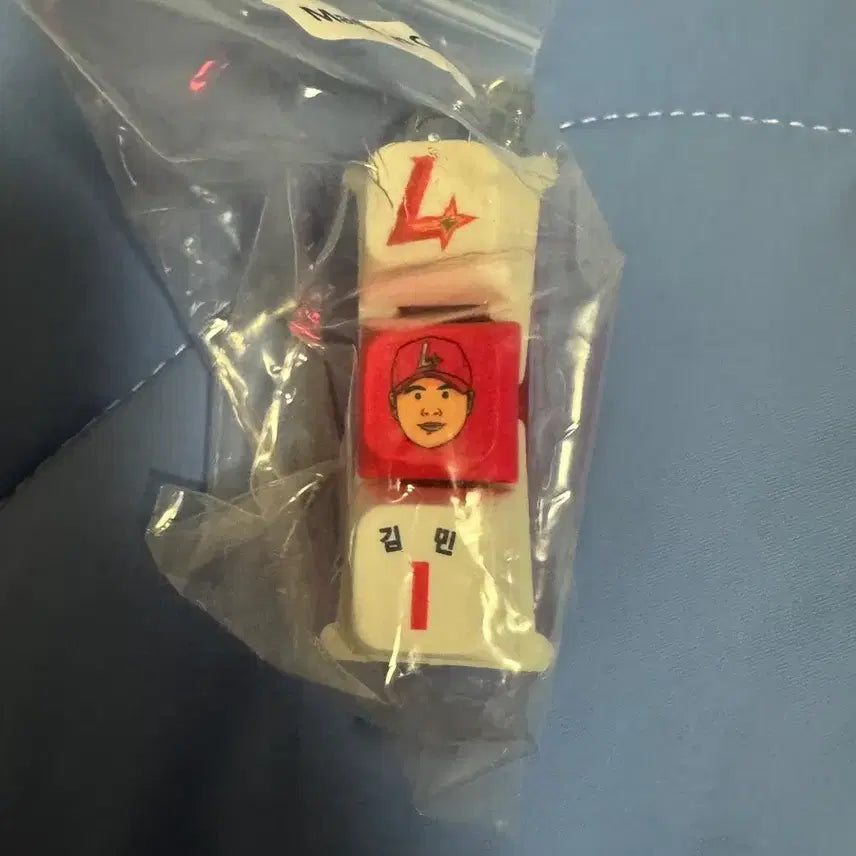 [BUNJANG] SSG Landers Kim Min Baseball Player Keychain / Ssg 랜더스 김민 키캡