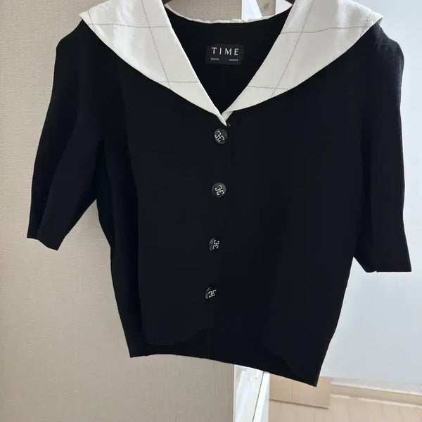 [BUNJANG] TIME SALEOR Cardigan / 한섬 타임 세일러 가디건